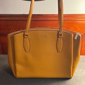 Kate Spade Mustard Leather Tote